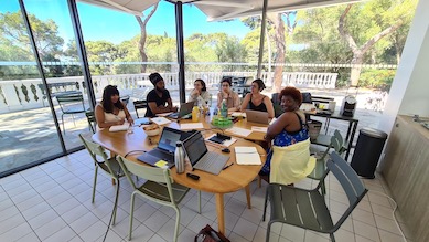 L'équipe des ACT en séminaire à la Villa Cognacq-Jay
